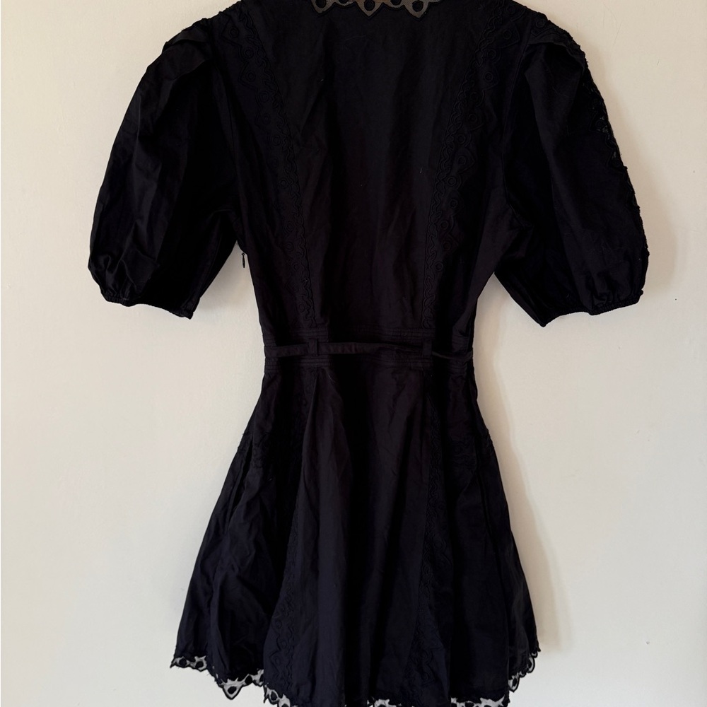Ulla Johnson Camila Black Mini Dress - Picture 9 of 16